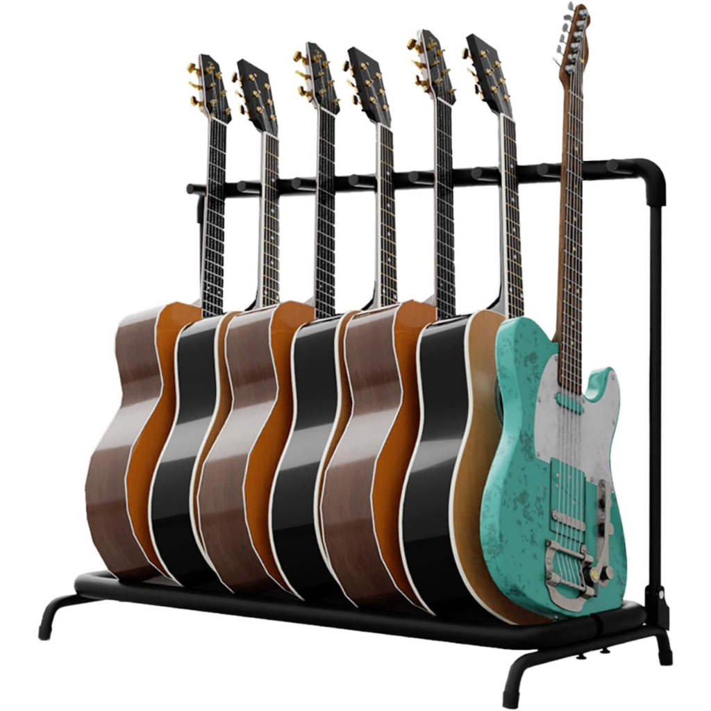 Suporte Rack Para 7 Instrumentos Violão, Guitarra e Baixo Voik SCI-7 em Oferta na Shopee