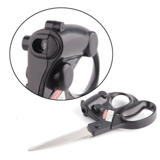 Tesoura Com Mira Laser - Cortes Precisos em Oferta na Shopee