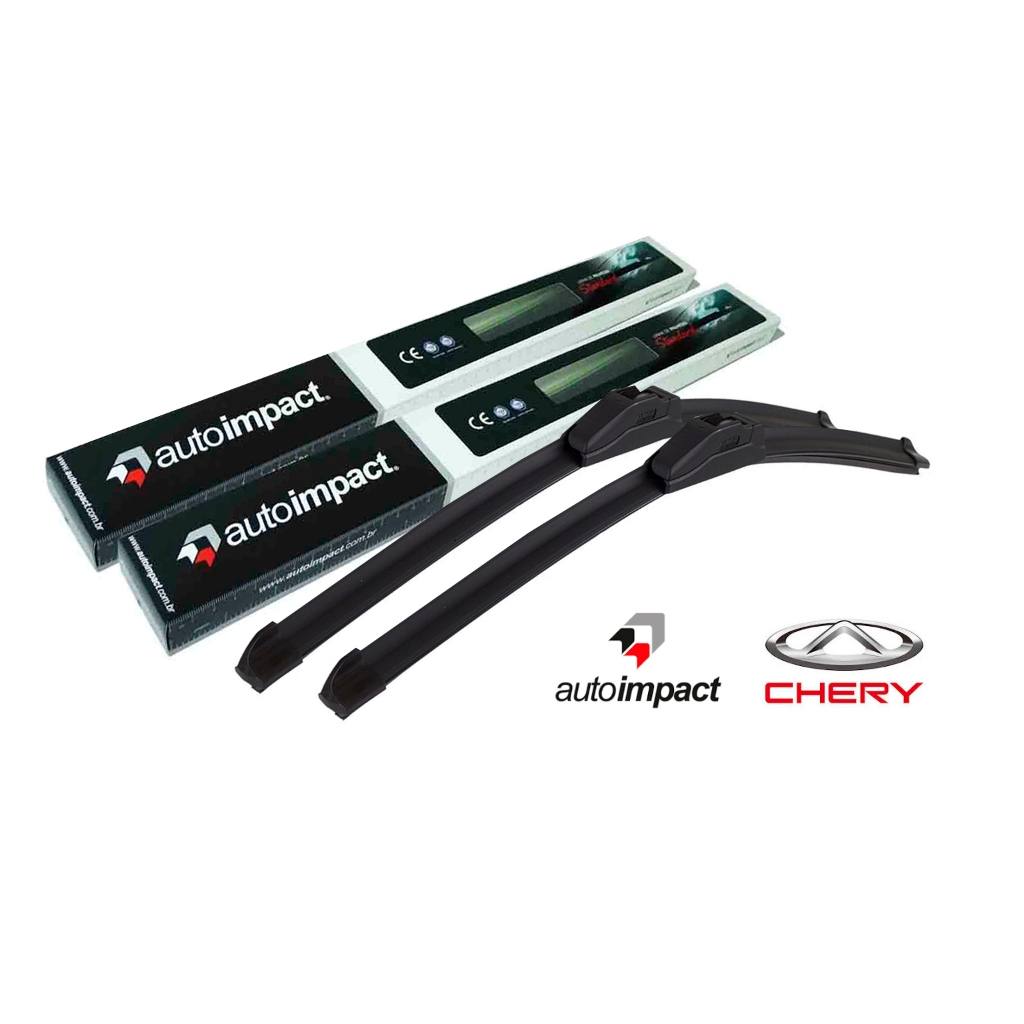 Palheta Parabrisa Chery iCar Tiggo Celer Cielo Face iCar QQ S18 Tiggo Autoimpact