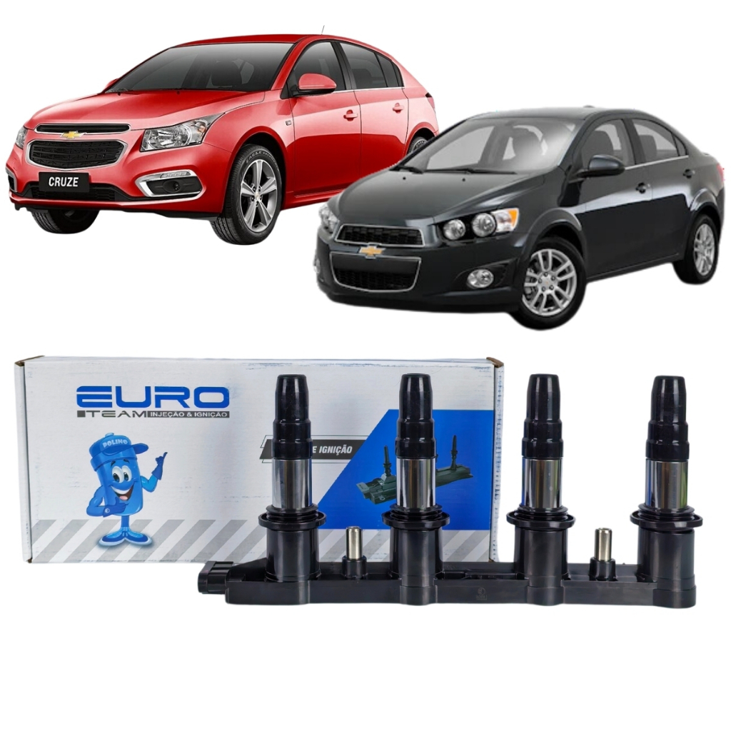 Bobina de Ignição Cruze Sonic Tracker 1.8 2012 2013 2014 2015 2016 em Oferta na Shopee