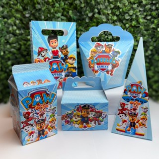 5 ou 10 UN | Caixinhas para Lembrancinha infantil Patrulha Canina em Oferta na Shopee