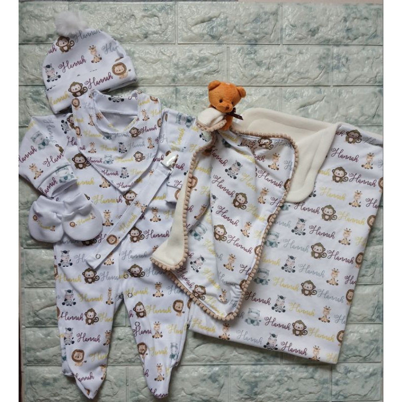 Kit saida maternidade personalizado