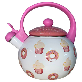 CHALEIRA ESMALTADA CAKE &  DONUTS OFERTA em Oferta na Shopee