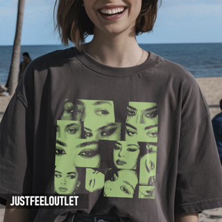 Camiseta T-shirt Unissex Algodão Charli xcx Eyes em Oferta na Shopee