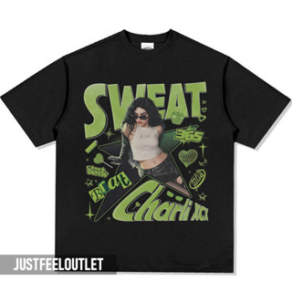 Camiseta T-shirt Unissex Algodão Sweat Charli xcx em Oferta na Shopee