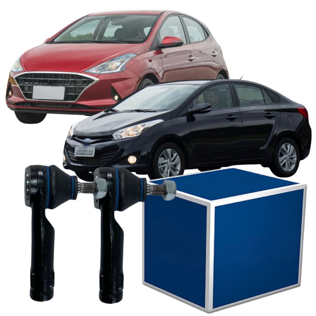 Par Terminal Direção Nakata Hyundai Hb20 Hb20S 2012 Á 2020