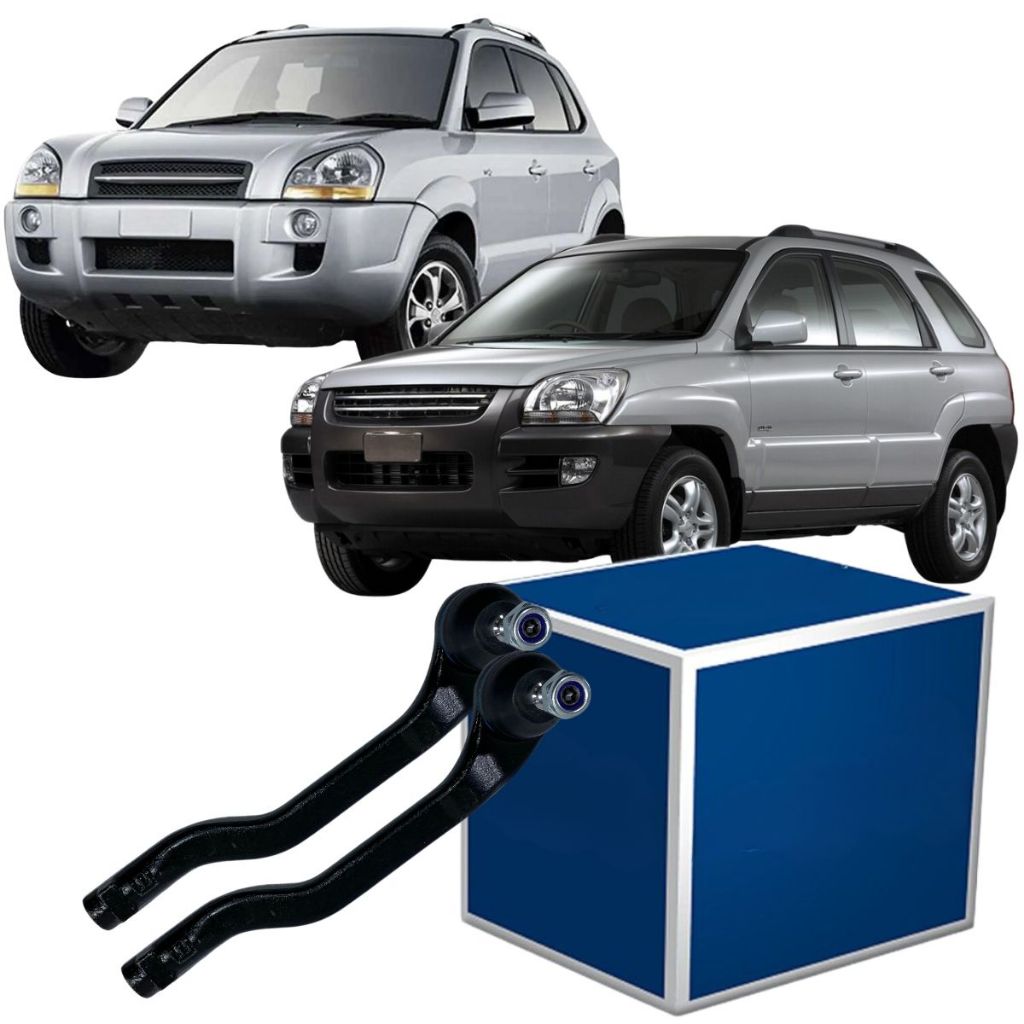 Par Terminal Direção Nakata Kia Sportage Tucson em Oferta na Shopee