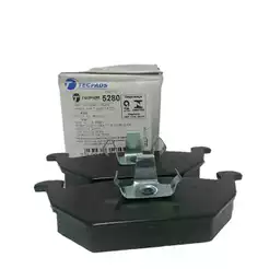 Pastilha de Freio Diantianteira Volkswagem Fox 1.0/1.6 Aros 14" 15" / Golf 1.6 / Novo Polo 18/... - TECPADS 5280
