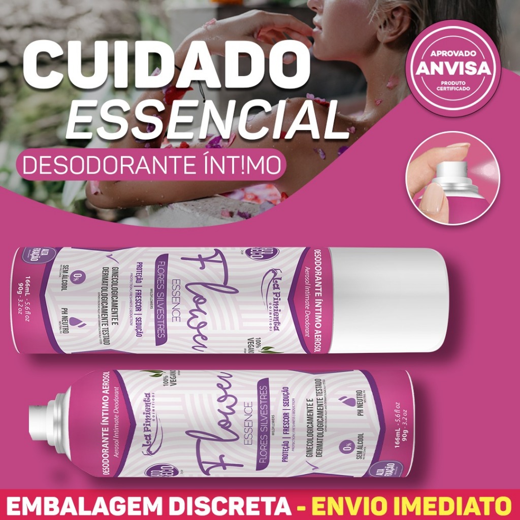 DESODORANTE ESSENCE FRESCOR QUE GARANTE PROTEÇÃO IDEAL
