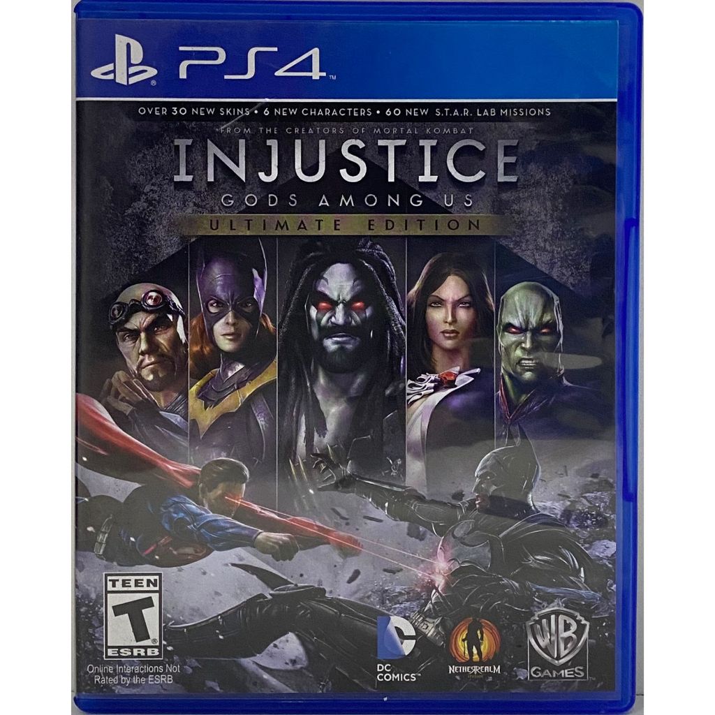Injustice: Gods Amoung Us ( Ultimate Edition) - PS4 - Original