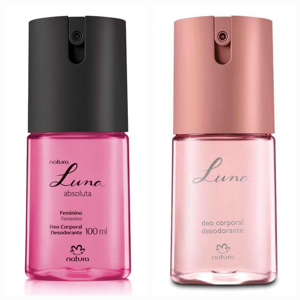 Desodorante Corporal Luna 100ml/Luna Absoluta 100ml(KIT COM 02)