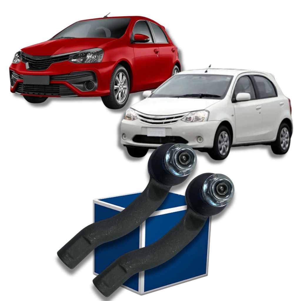 Par Terminal Direção Nakata Toyota Etios 1.5 16v 2018 2020 em Oferta na Shopee