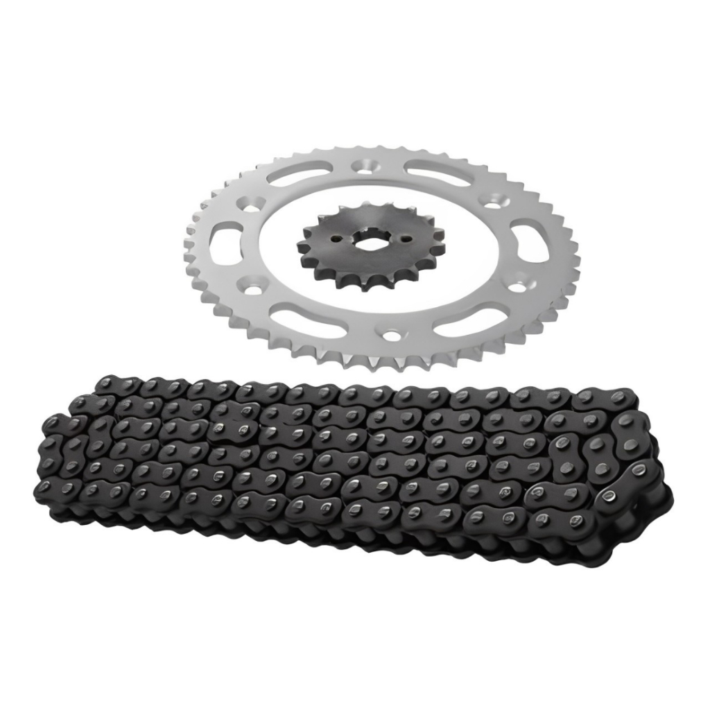 Kit Relação Com Retentor Yes 125 Intruder 125 Katana 125 Aço 1045