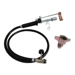 Maçarico Machadinha Com mangueira +Adaptador P13 Botijão