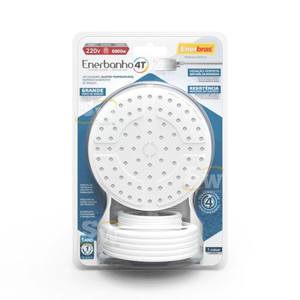 Ducha  Enerbras - Enerducha - Enerbanho - Enertrocic - Chuveiros- Resistências em Oferta na Shopee