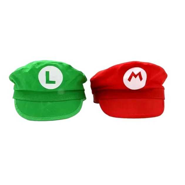Quepe Super MARIO BROS / Boina / Chapéu para Fantasia