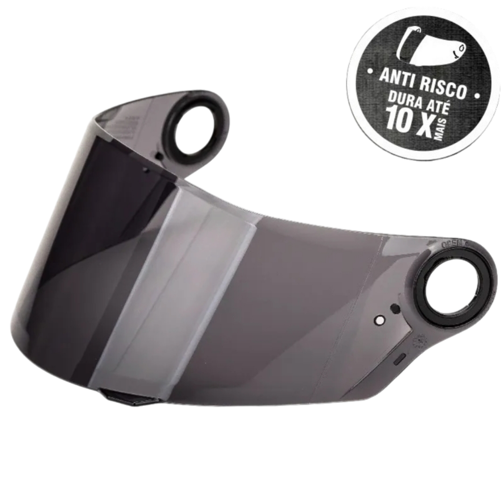 TSF | Viseira antirisco Fumê capacete LS2 FF358, FF396 em Oferta na Shopee