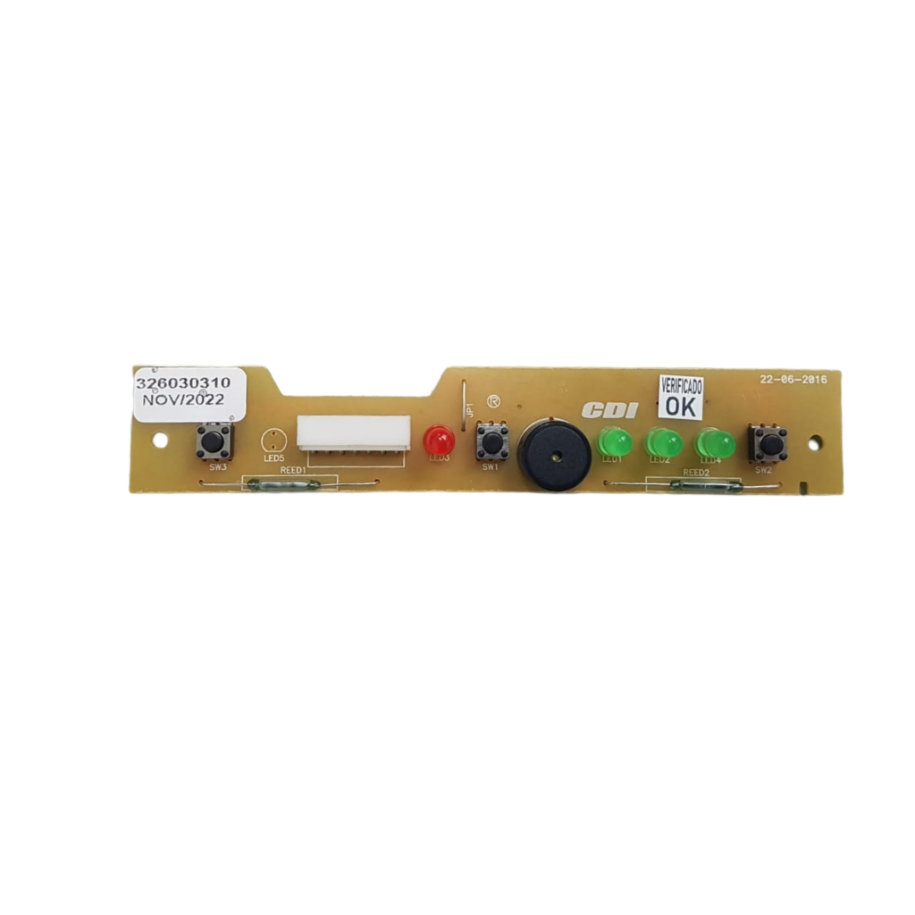 Placa Interface Refrigerador Brastemp Brm47a Brm48d