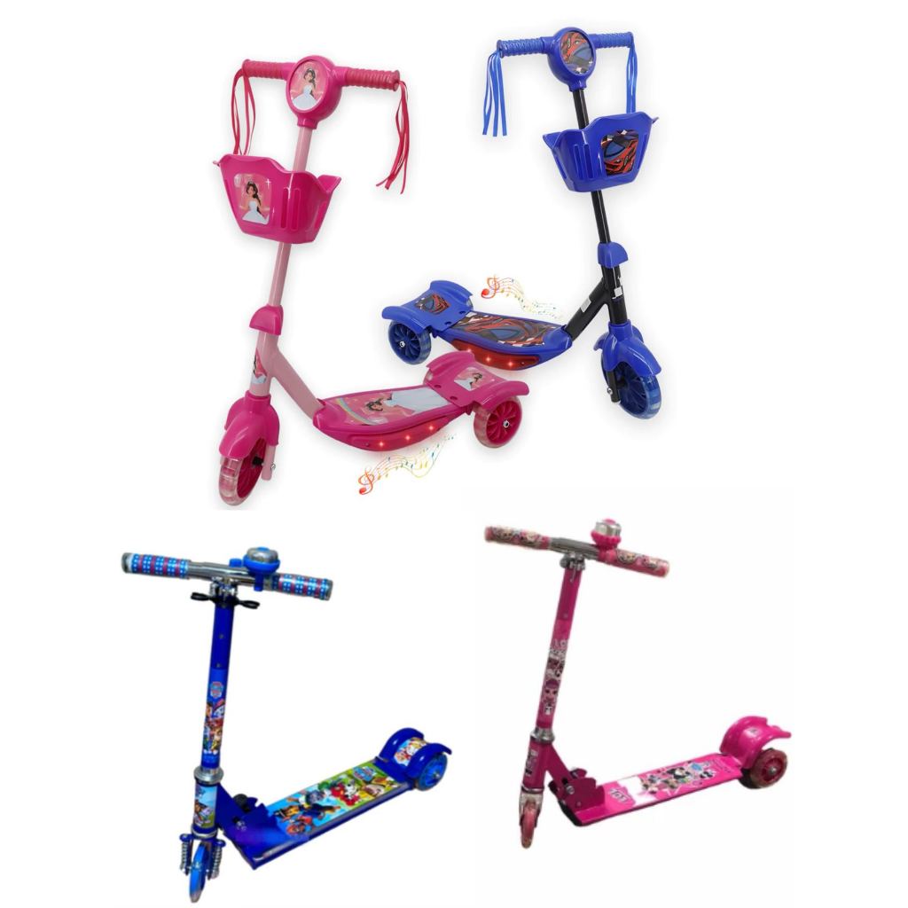 Patinete Infantil Metal Lol Surprise 3 Rodas C/ Led - Buzina e Freio  Ajustável promocao