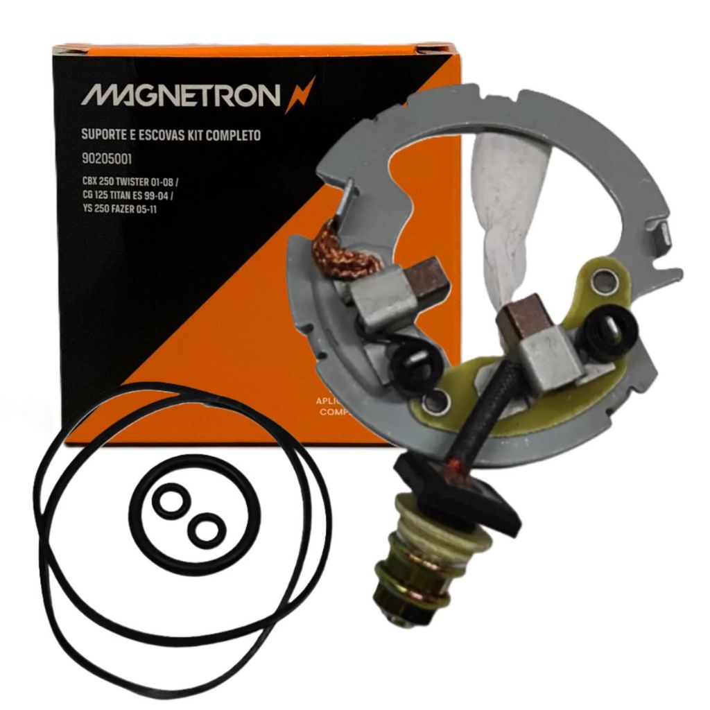 Suporte e Escovas do Motor Lander 250 2007-2012 / Fazer 250 2005-2011 Magnetron em Oferta na Shopee