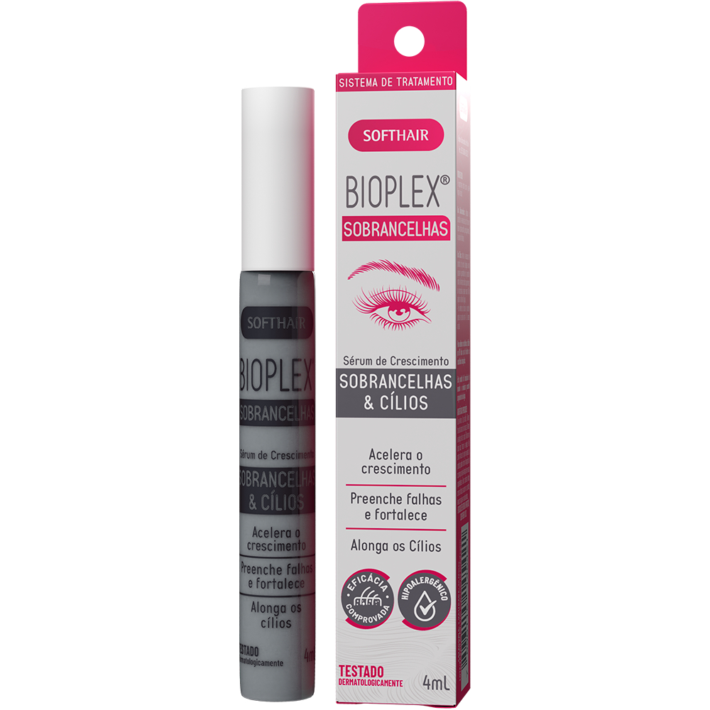 Sérum de crescimento Sobrancelha e Cílios Bioplex Soft Hair em Oferta na Shopee