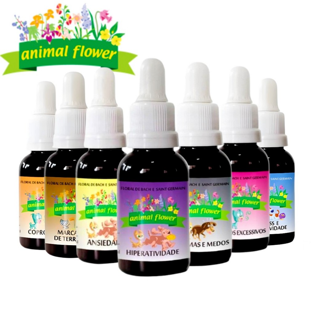 Floral de Bach Pet - Varios Tratamento Floral Legitimo 100ml em Oferta na Shopee