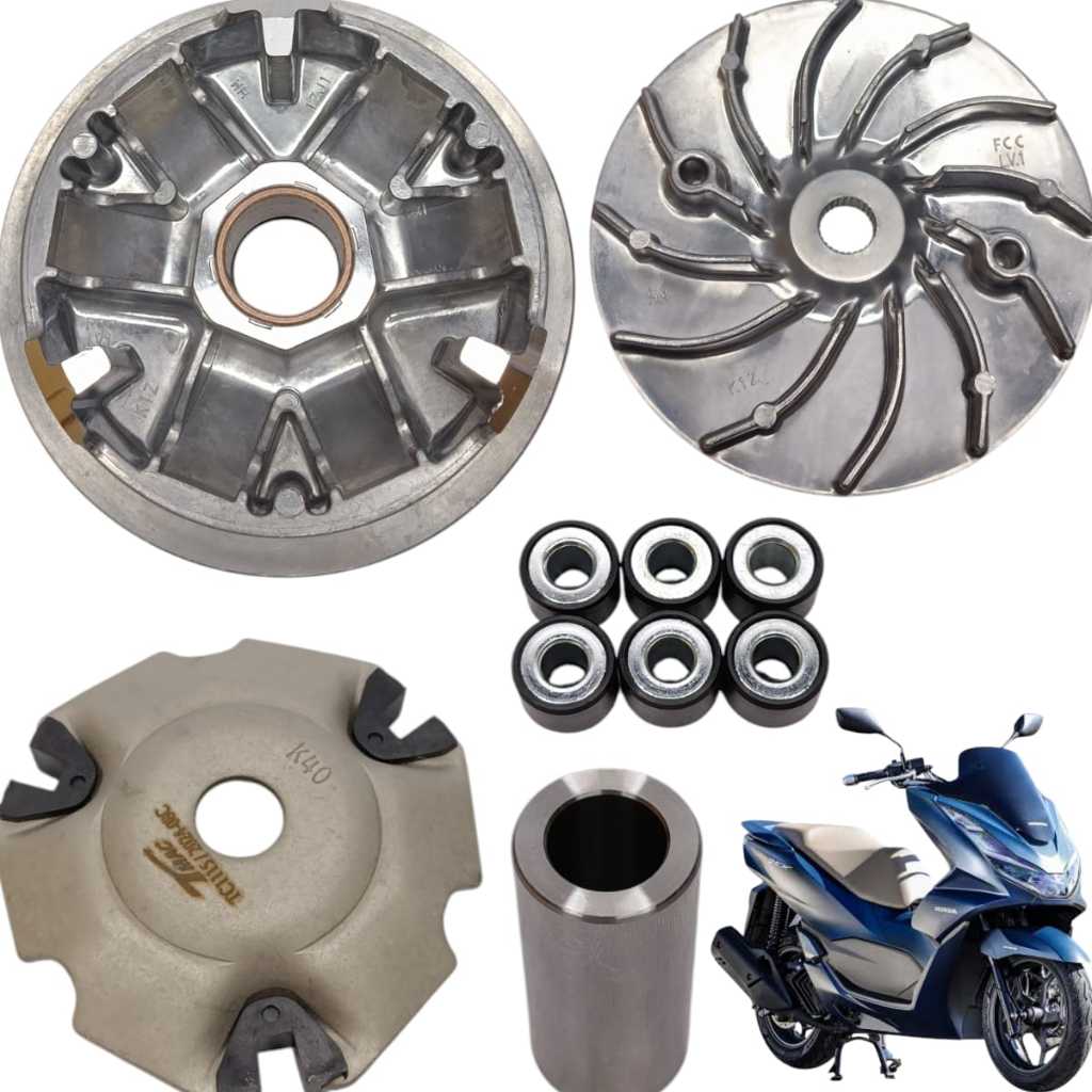Embreagem Centrifuga Completa Polia Roletes Pcx 160 2023 2024 2025