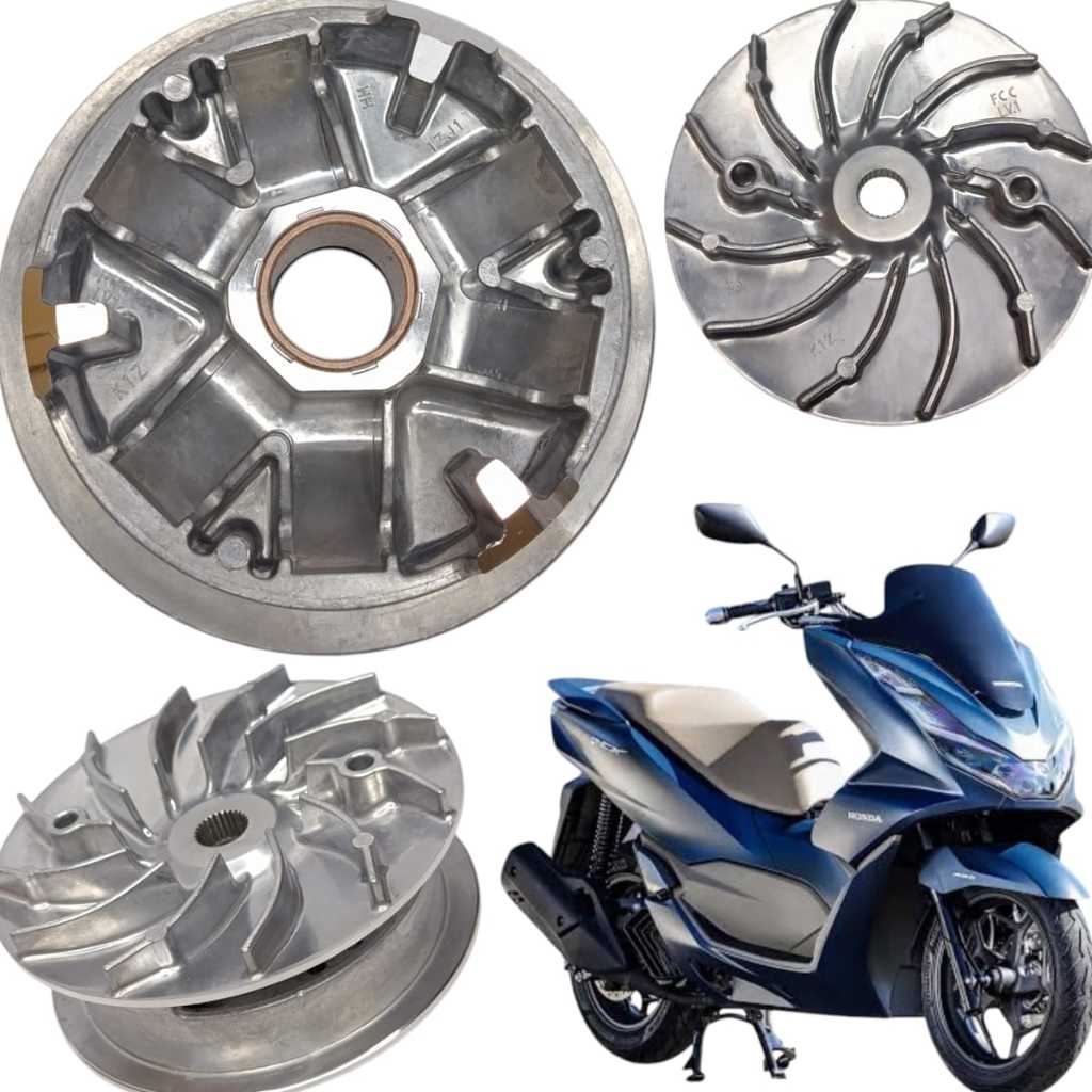 Embreagem Centrifuga Completa Polia Roletes Pcx 160 2023 2024 2025 — imagem 2 de 2