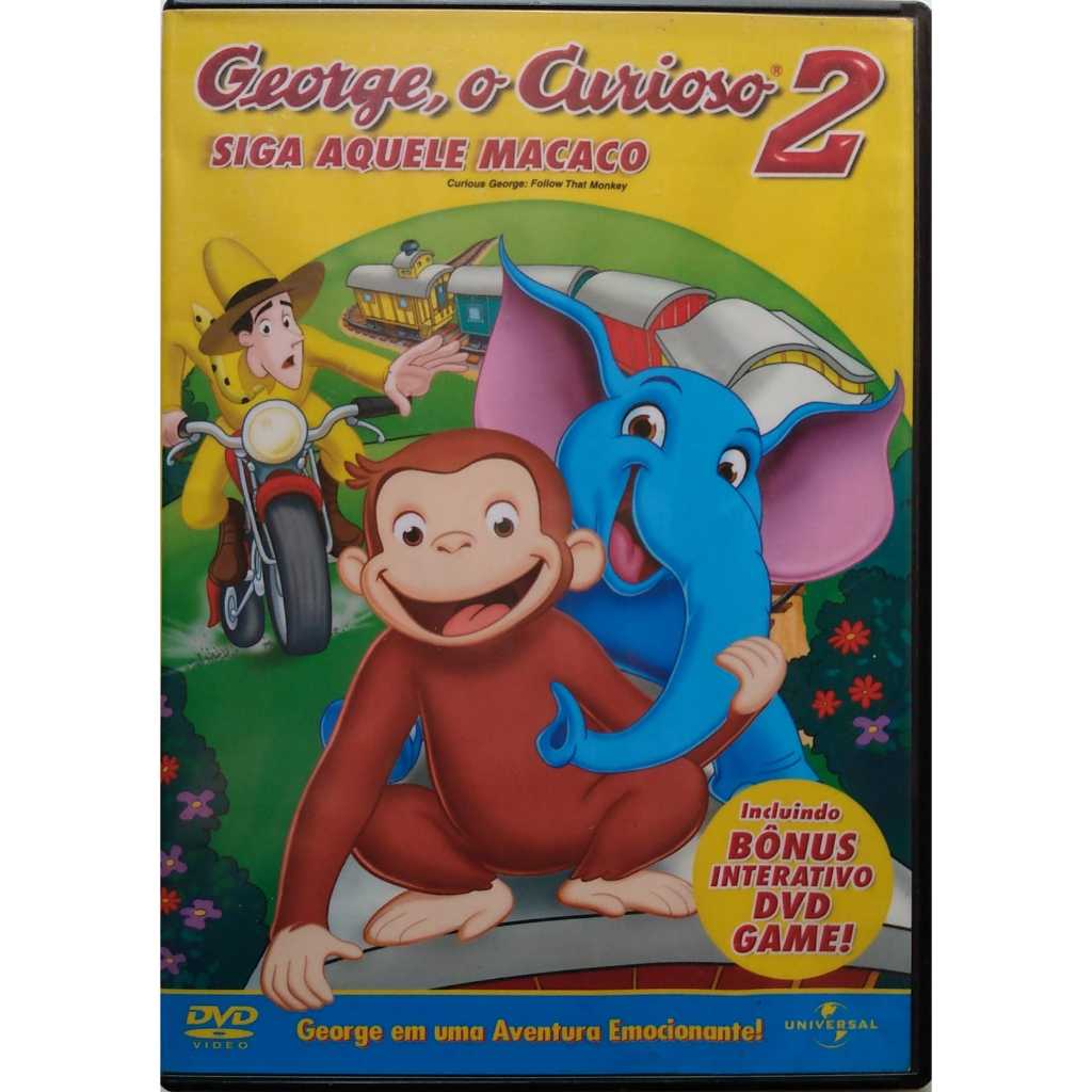 George, O Curioso 2 Siga Aquele Macaco Dvd
