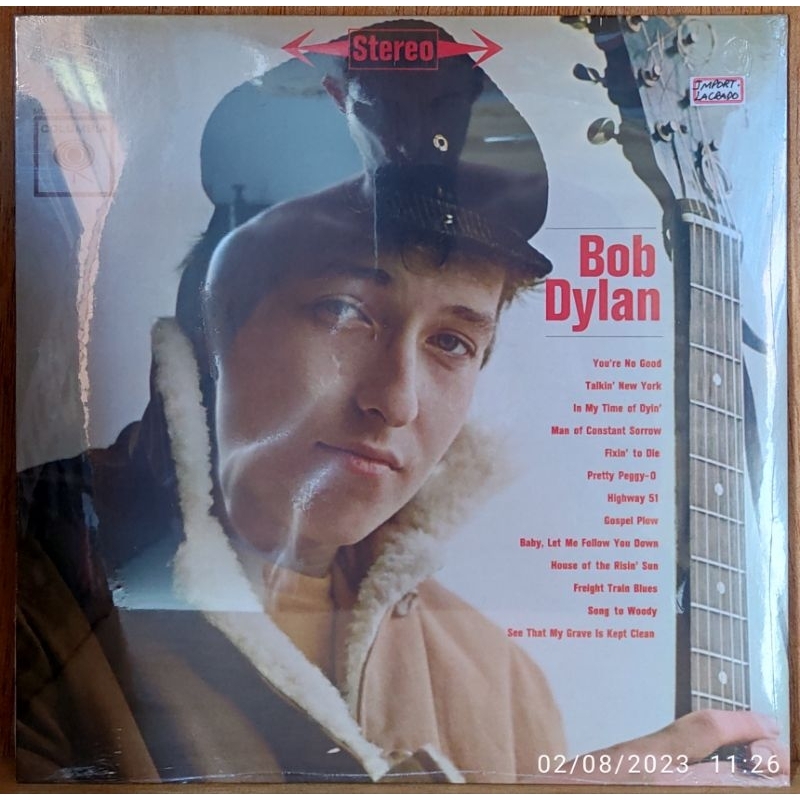 LP Bob Dylan Bob Dylan Importado Lacrado primeiro álbum