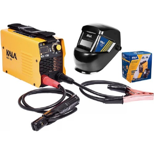 Máquina de Solda Inversora Kala Digital 130a Ksi P/ Mecânico Com Máscara A Melhor Bivolt 127v/220v - Home & Living