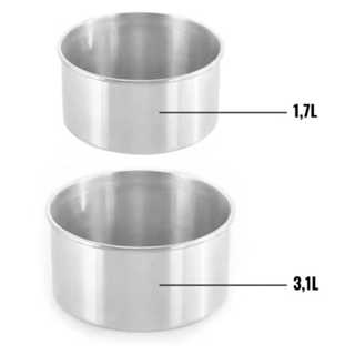 kit Assadeira Bolo 20 x e 25 cm x 10 altura Alumínio em Oferta na Shopee