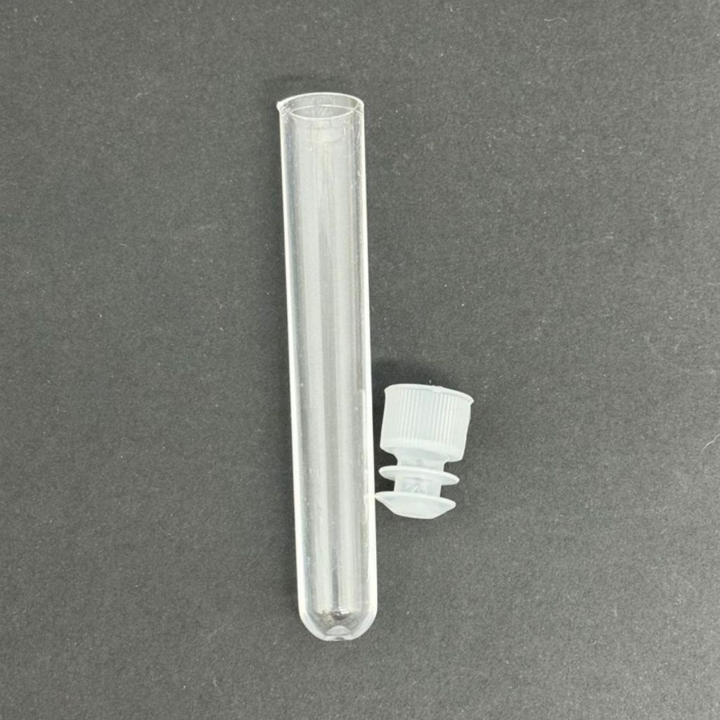 Tubo de Ensaio 12x75mm 5ml Tampa Tipo Flecha 50 Unidades