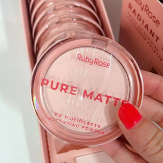 Pó Matificante Pure Matte by Ruby Rose Linha Rosa em Oferta na Shopee