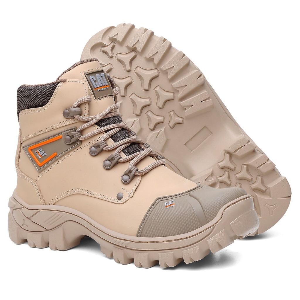 BOTA MASCULINA CANO MÉDIO CONFORTO E SEGURANÇA COM C.A 47751