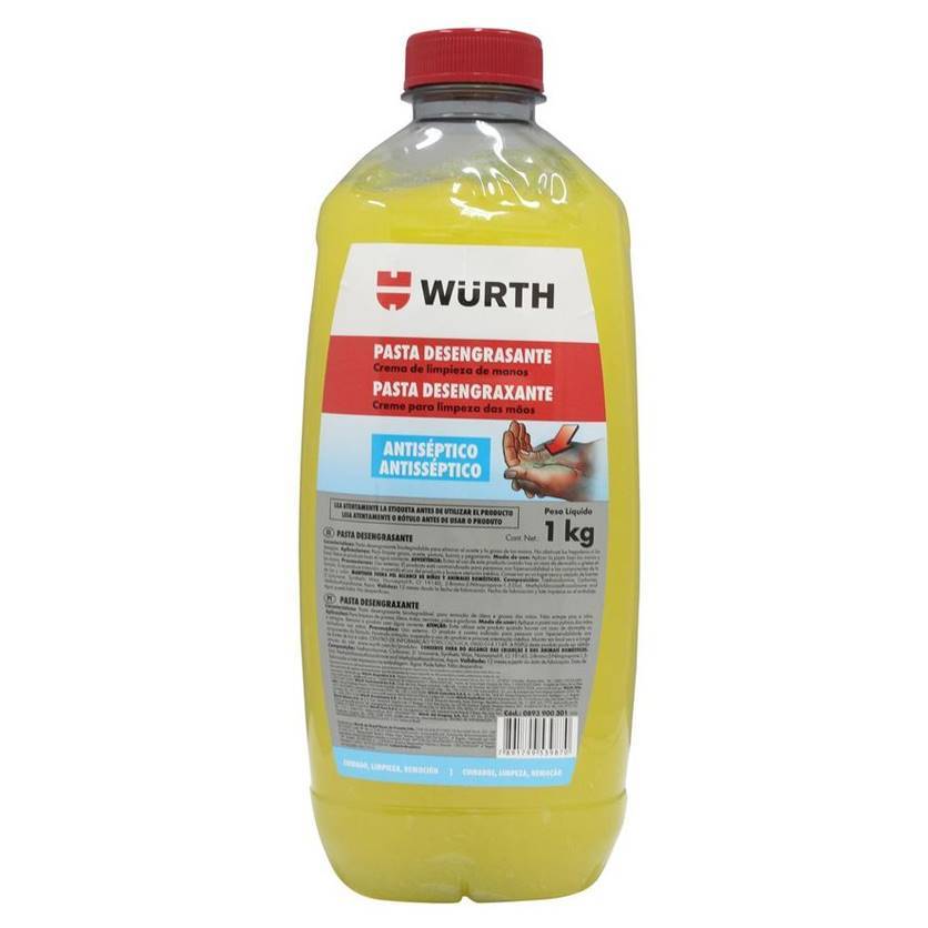 PASTA DESENGRAXANTE PARA MAOS 1KG WURTH