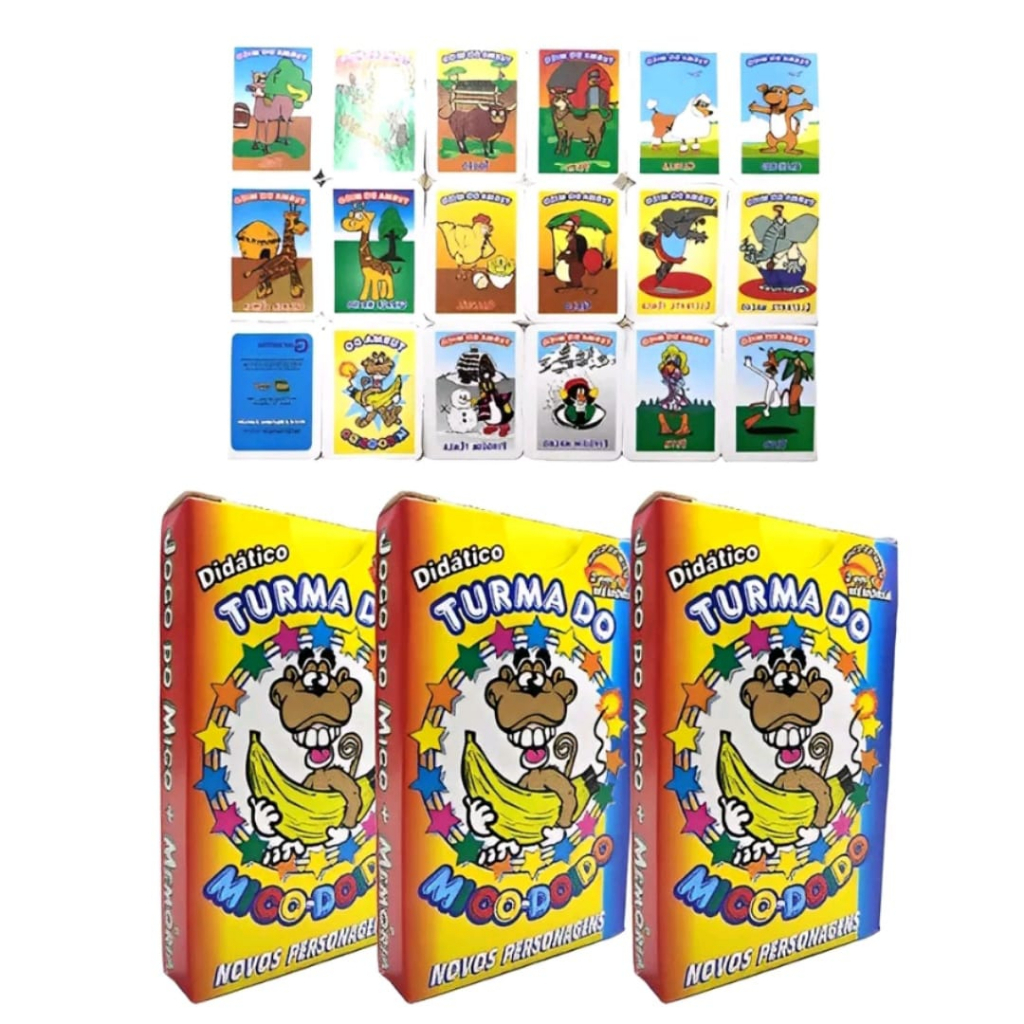 Kit 50 Jogos Memória  Lembrancinha Sacolinha Surpresa Aniversário Barato Prenda Festa Junina Promo