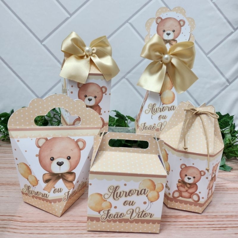 Chá Revelação  Kit Personalizado l Kit Festa l Lembrancinha l Aniversario l Caixinhas Personalizadas l Festa Infantil