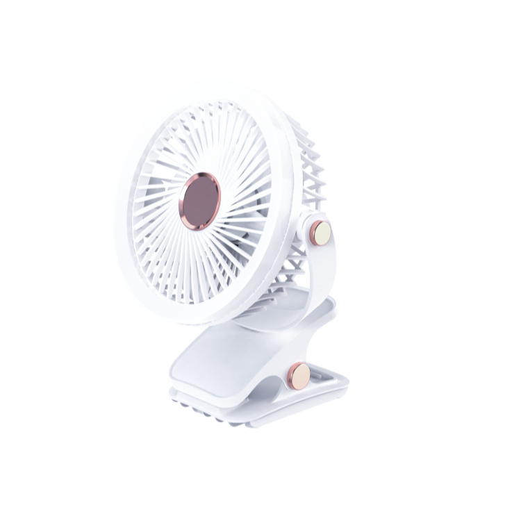 Mini Ventilador Automotivo Clipe de Fixação e Luz LED 7 Polegadas em Oferta na Shopee