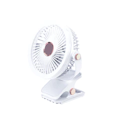 Mini Ventilador Automotivo Clipe de Fixação e Luz LED 7 Polegadas