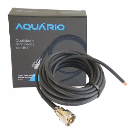 Cabo Coaxial Rg58 5,5 Metros Px B-3001 Aquário em Oferta na Shopee
