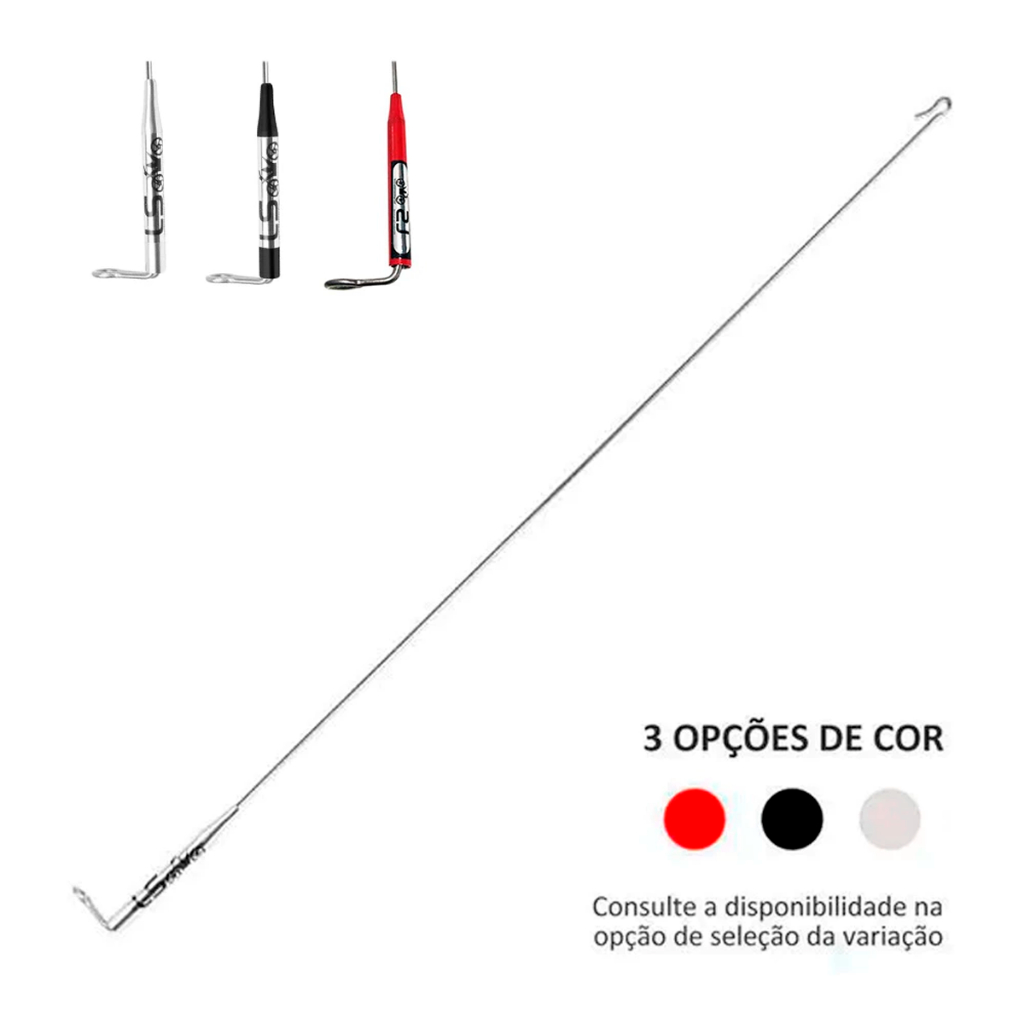 Antena Corta Pipa Moto Yamaha Rd 135 Fixa / Reta Retrovisor