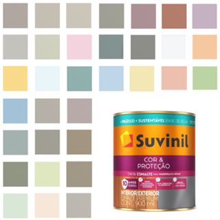 Tinta Esmalte Cor & Proteção Base D'Água Brilhante 0,9Lt - Escolha sua cor - (Produto Personalizado) em Oferta na Shopee