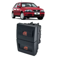 Botão Interruptor Vidro Elétrico VW Gol Parati Saveiro G3 Simples