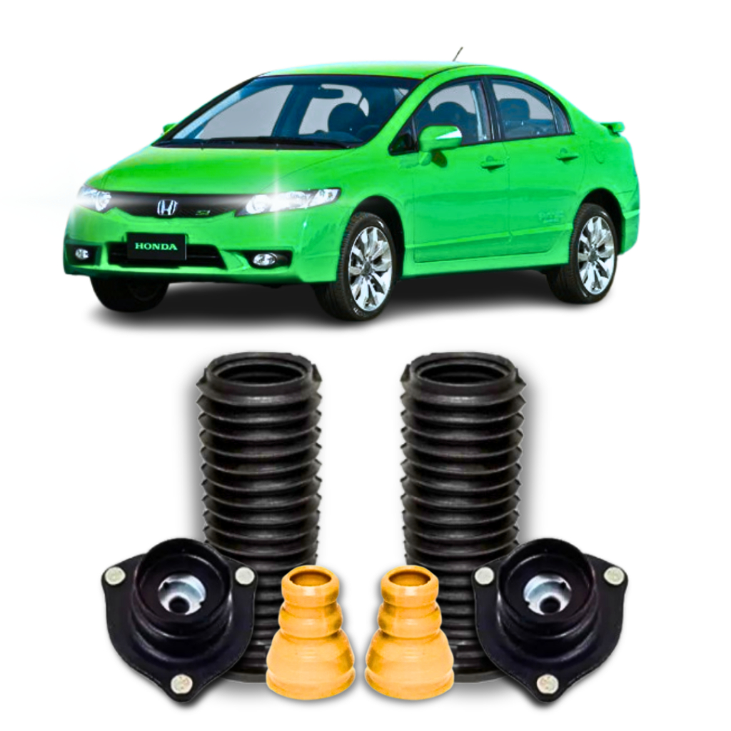 Kit Coxim Batente Amortecedor Dianteiro Honda Civic 2007 2008 2009 2010 2011