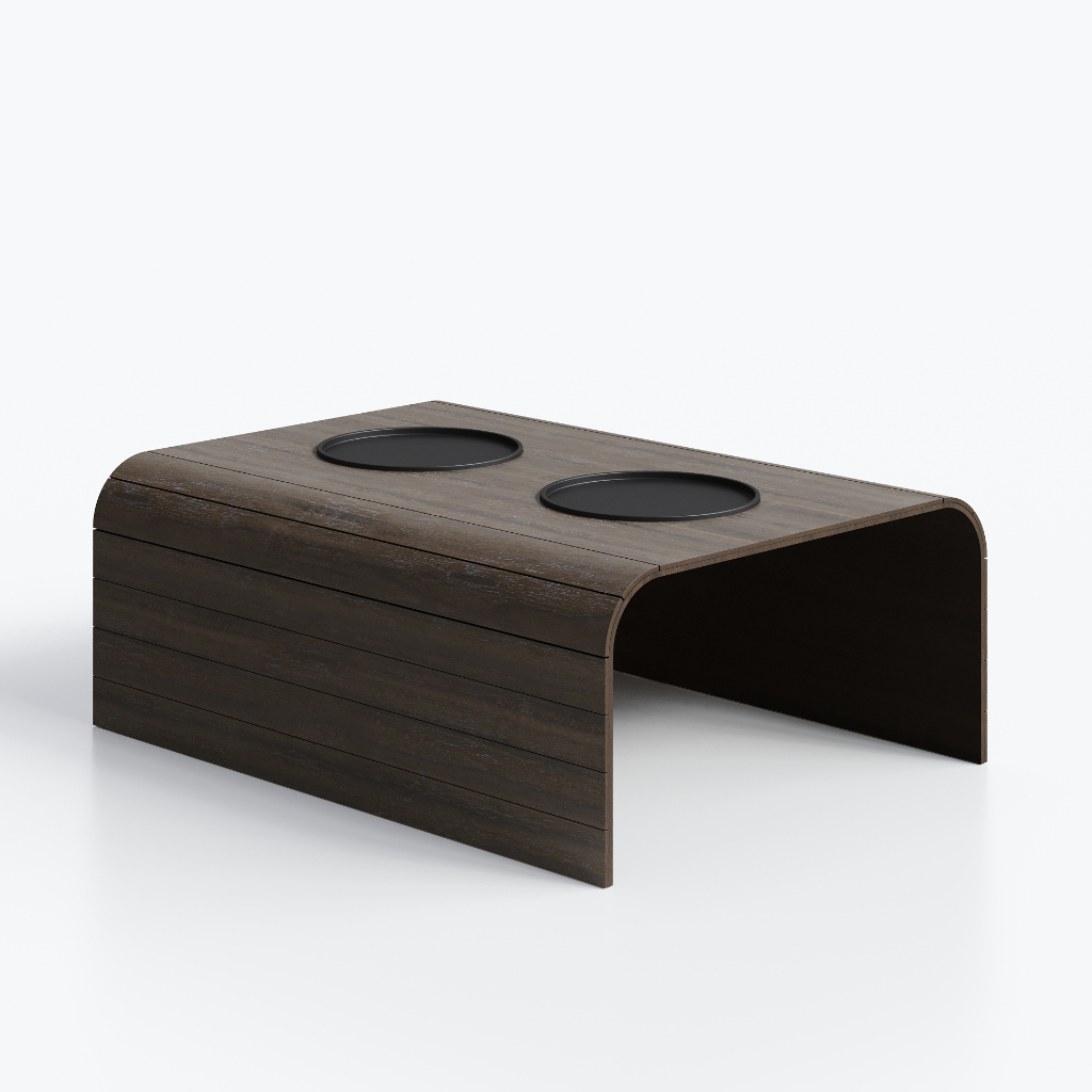 Esteiras Lisas para Sofá Suporte Porta Copos Bandeja Mdf Apoio Braço do Sofá Decorativa MDF
