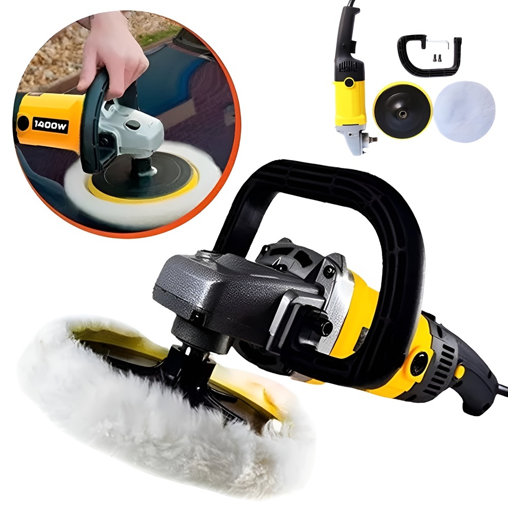 Politriz Angular Automotiva 7pol 1400w Profissional