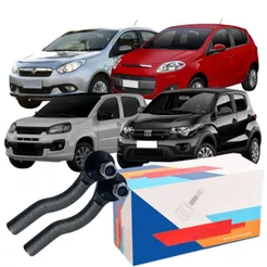 Par Terminal Direção Fiat Grand Siena Mobi Palio Uno