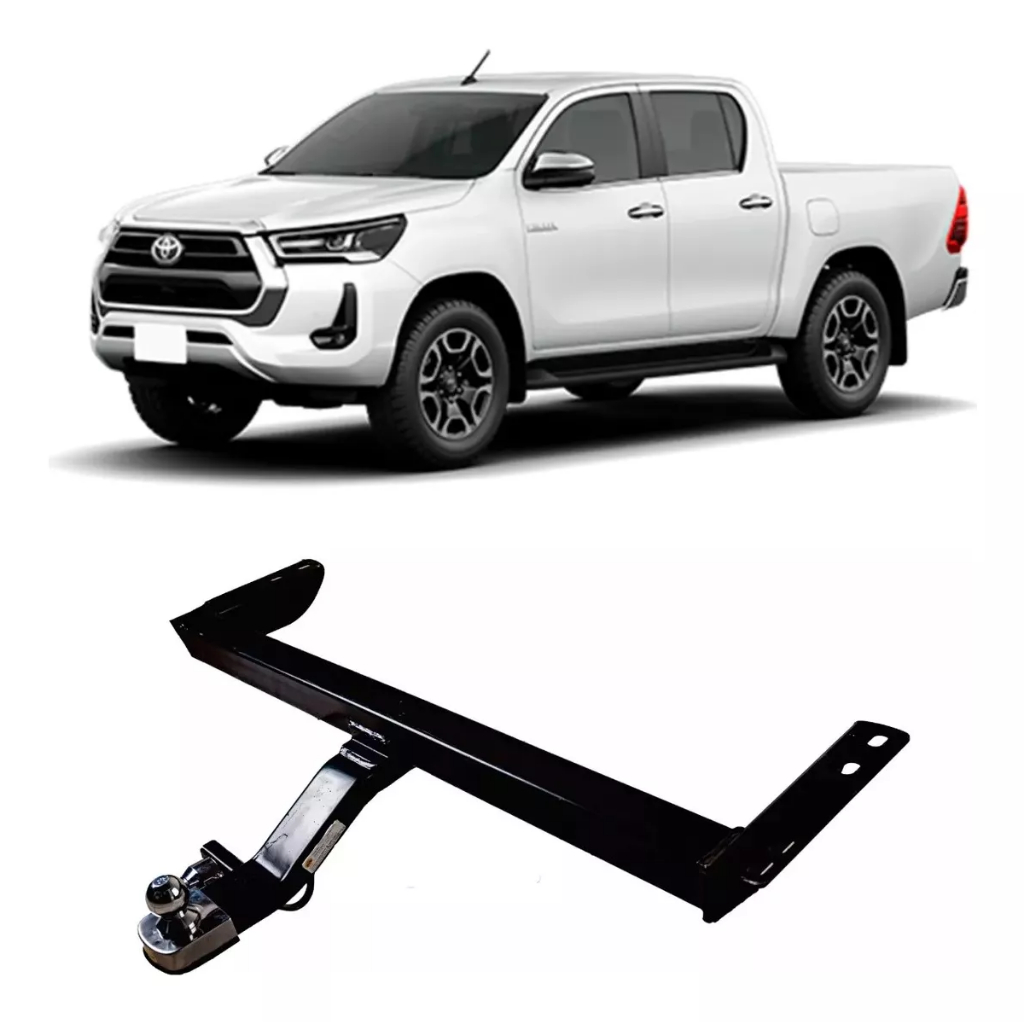 Engate Reforçado FIXO Toyota Hilux 2005 A 2024 500kg + Rabicho