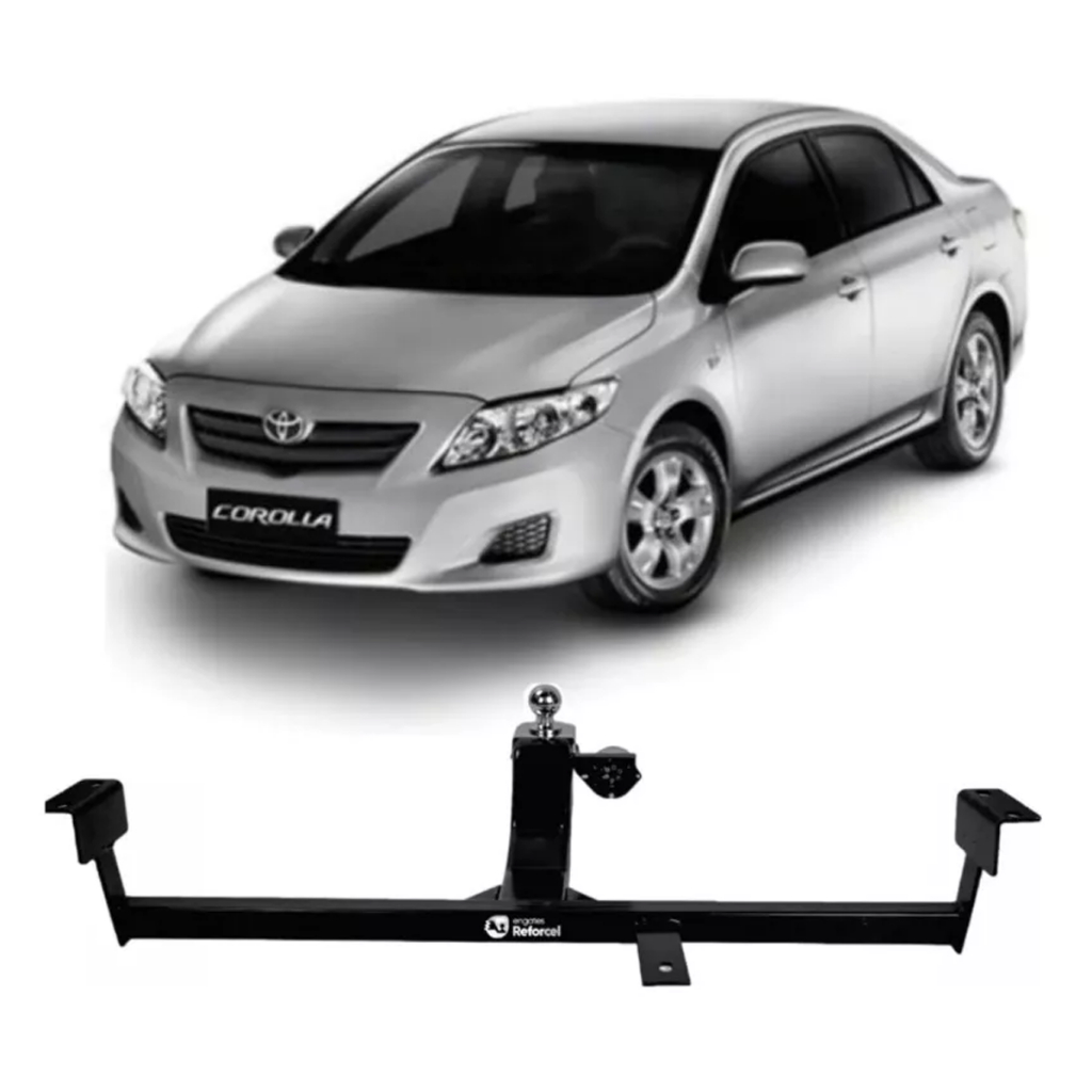 Engate Reboque Toyota Corolla 2008 A 2013 500kg Inmetro em Oferta na Shopee